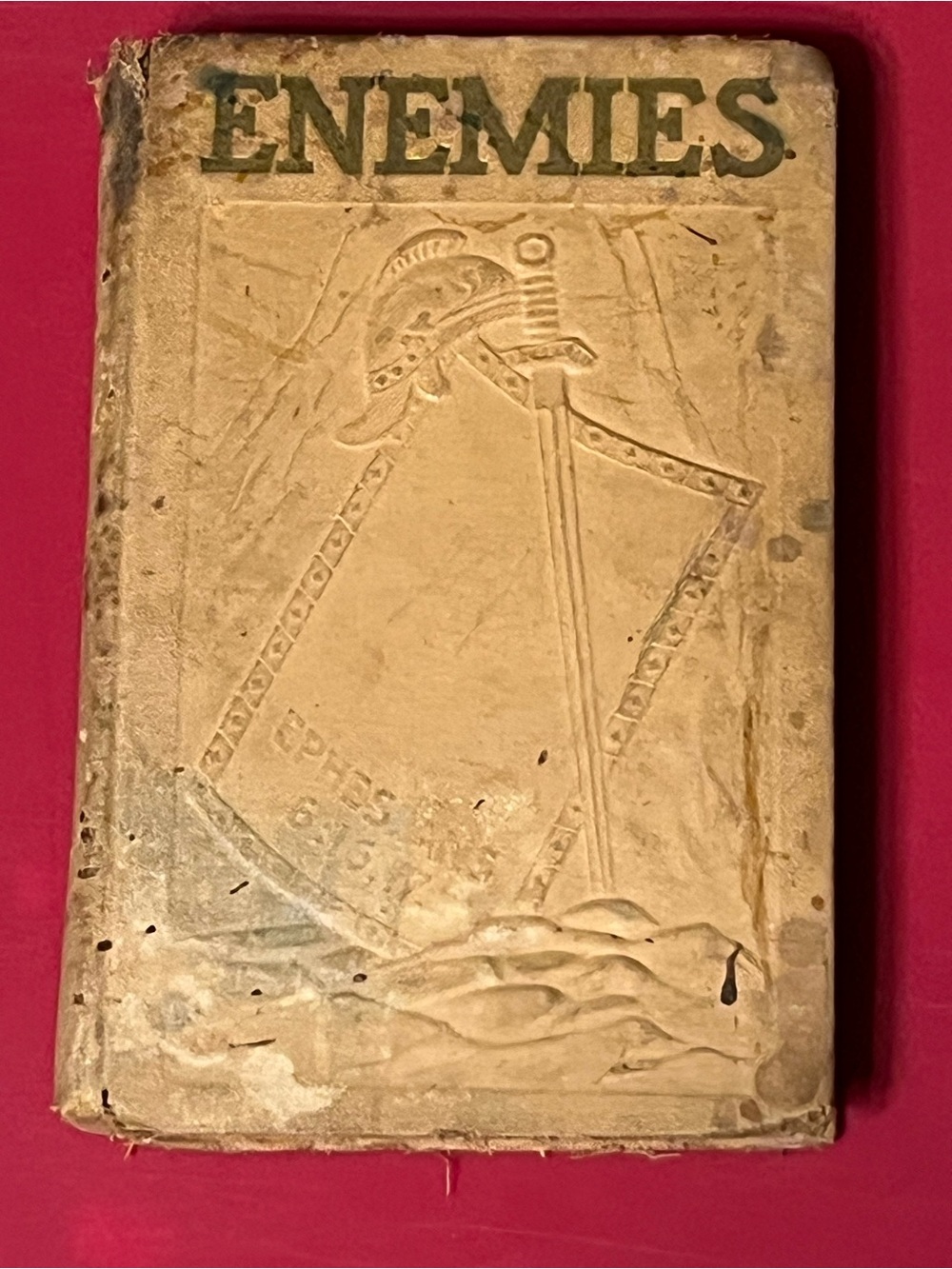Enemies Hardcover Book By JF Rutherford  1930’s